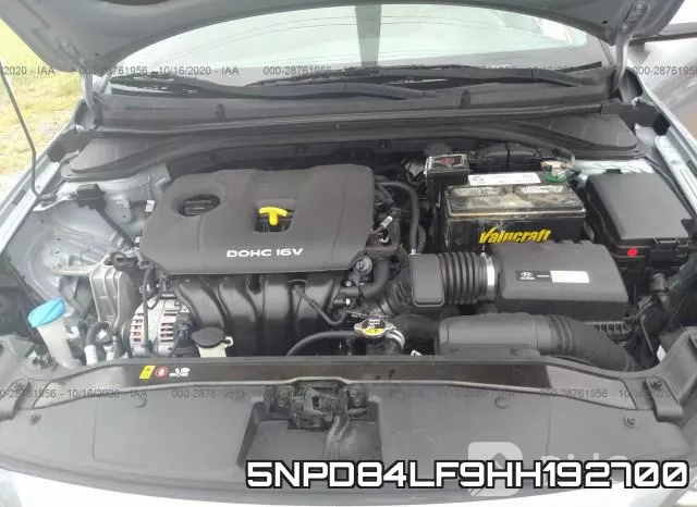 5NPD84LF9HH192700 фото 2