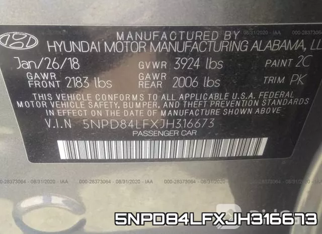 5NPD84LFXJH316673 фото 10