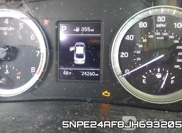 5NPE24AF8JH693205 фото 8