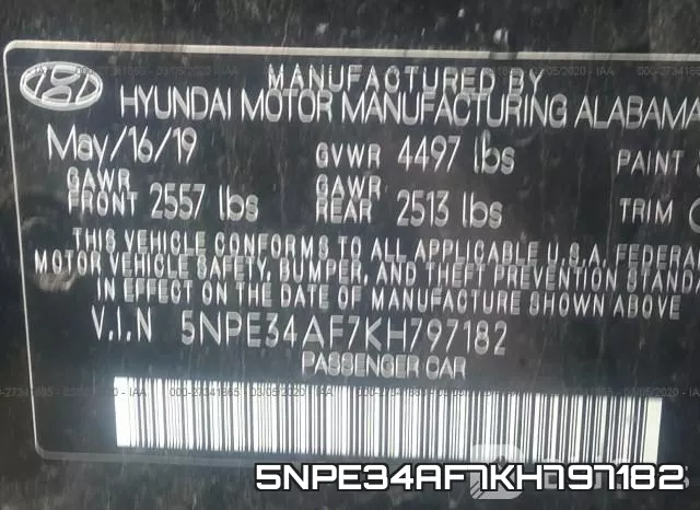 5NPE34AF7KH797182 фото 10
