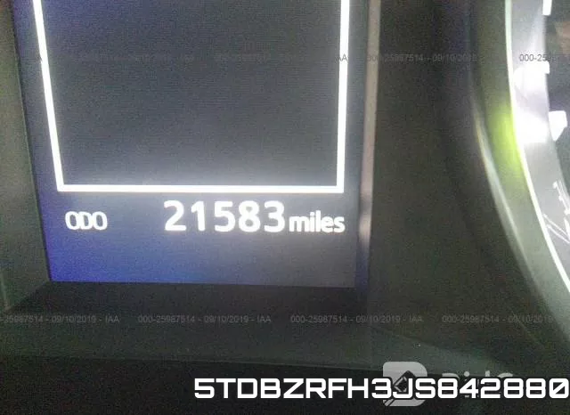 5TDBZRFH3JS842880 фото 8