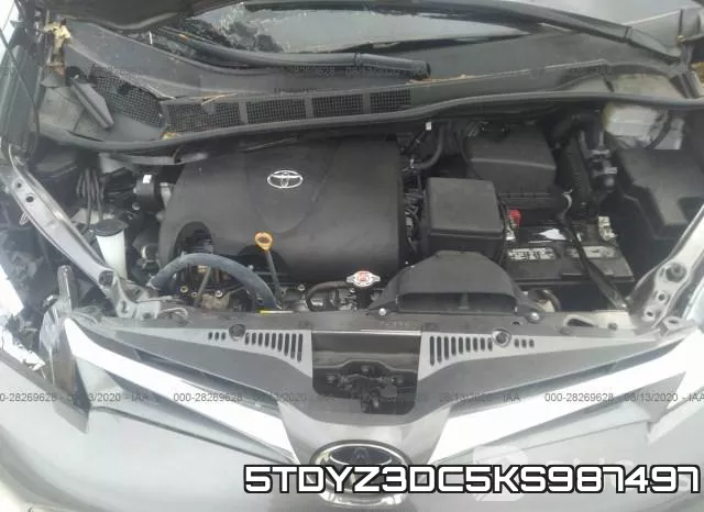 5TDYZ3DC5KS987497 фото 2