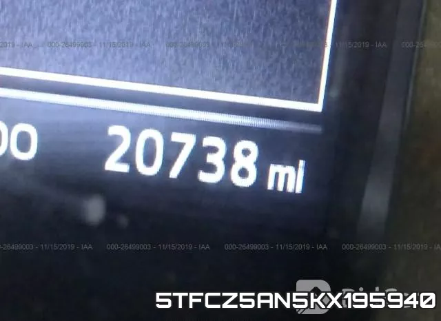 5TFCZ5AN5KX195940 фото 8