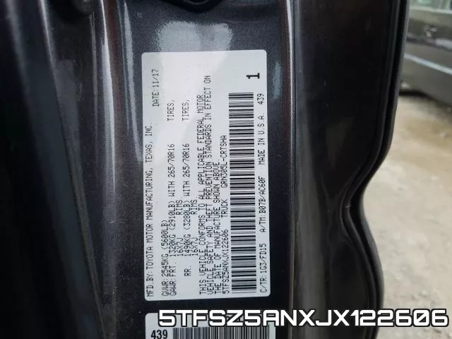 5TFSZ5ANXJX122606 фото 2