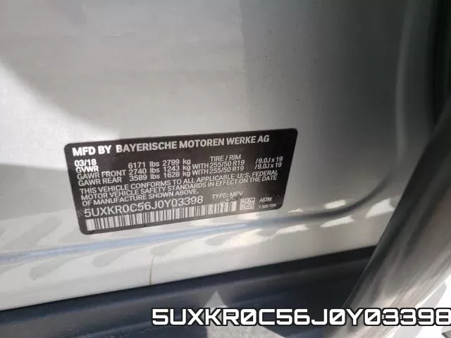 5UXKR0C56J0Y03398 фото 2