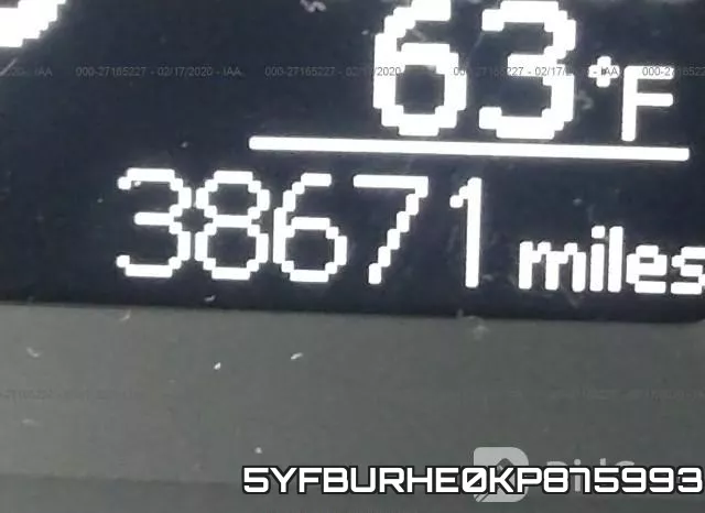 5YFBURHE0KP875993 фото 8