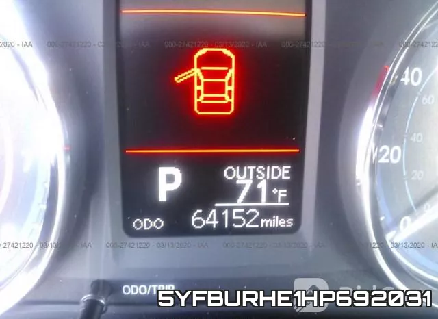 5YFBURHE1HP692031 фото 8