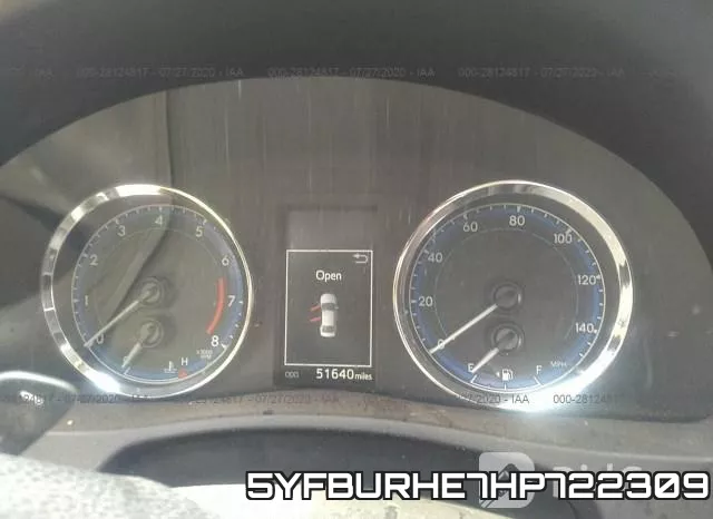5YFBURHE7HP722309 фото 8