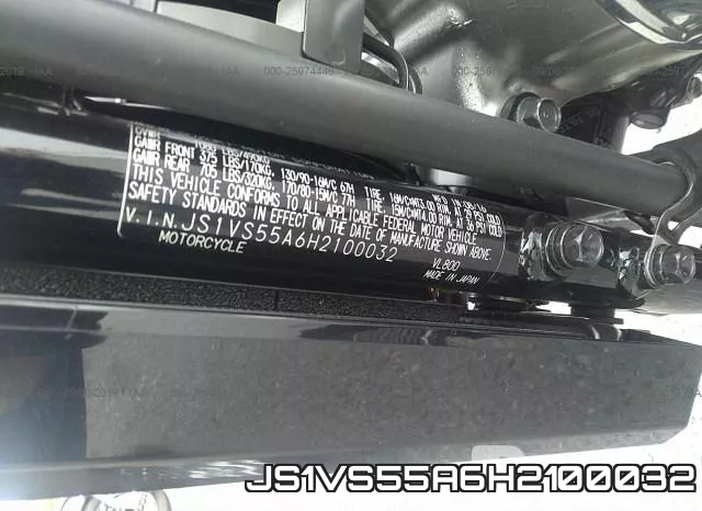 JS1VS55A6H2100032 фото 2