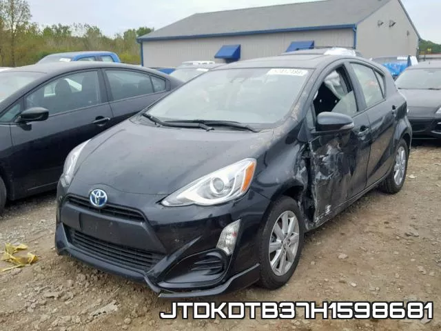 JTDKDTB37H1598681 фото 3