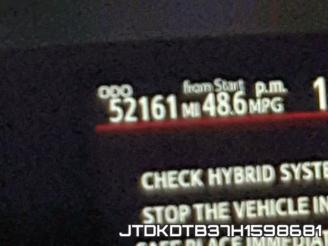 JTDKDTB37H1598681 фото 9