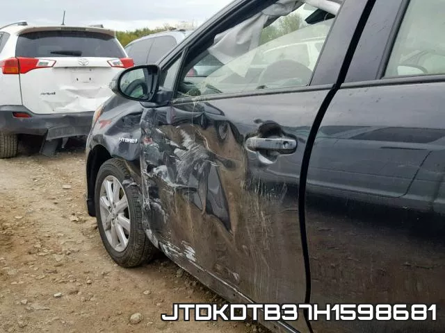 JTDKDTB37H1598681 фото 10