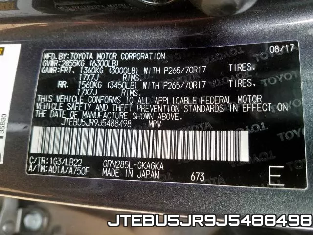 JTEBU5JR9J5488498 фото 2