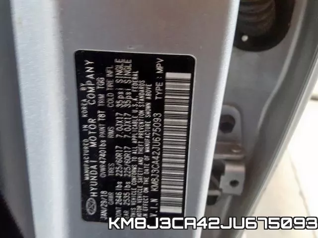 KM8J3CA42JU675093 фото 2