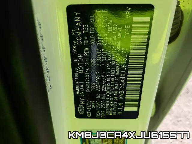 KM8J3CA4XJU615577 фото 2