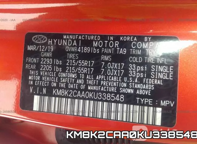 KM8K2CAA0KU338548 фото 10