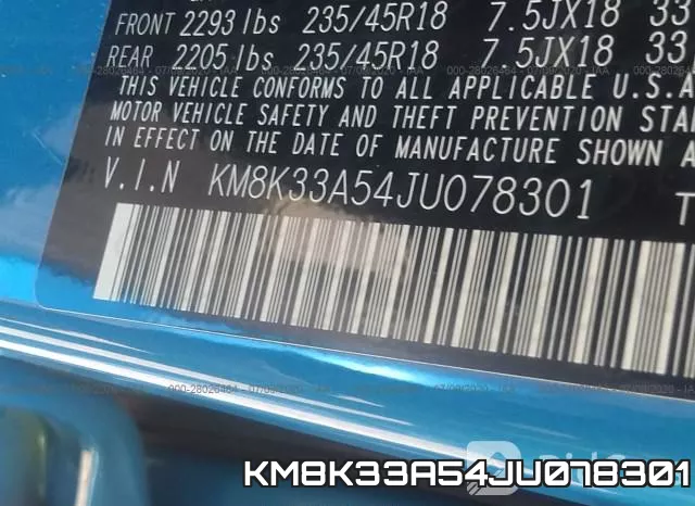 KM8K33A54JU078301 фото 10