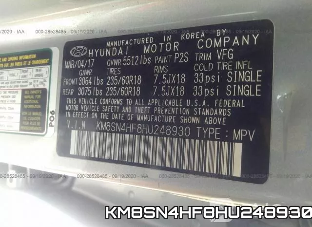 KM8SN4HF8HU248930 фото 10