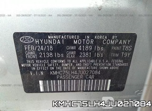 KMHC75LH4JU027084 фото 10