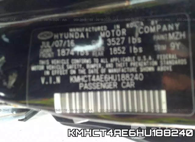 KMHCT4AE6HU188240 фото 10