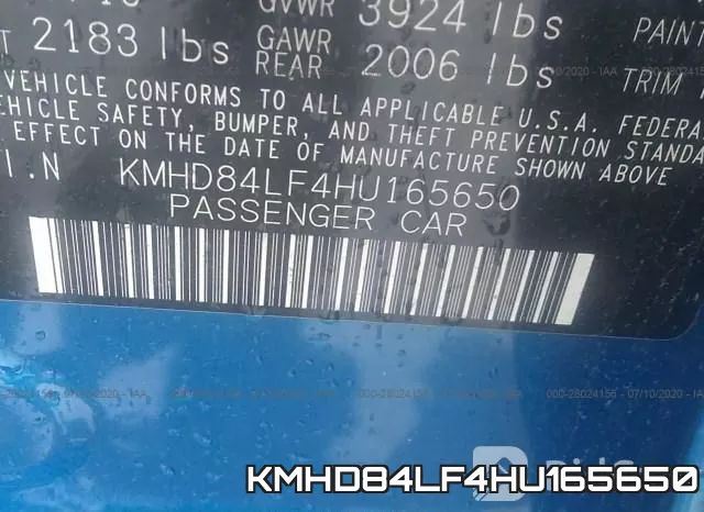 KMHD84LF4HU165650 фото 10