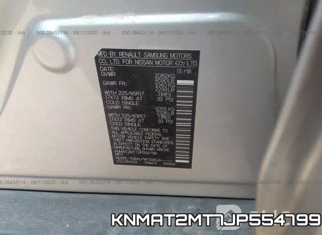 KNMAT2MT7JP554799 фото 10