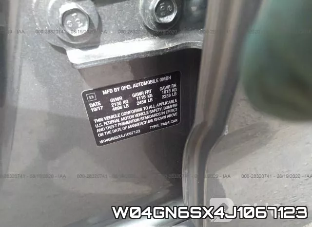 W04GN6SX4J1067123 фото 10
