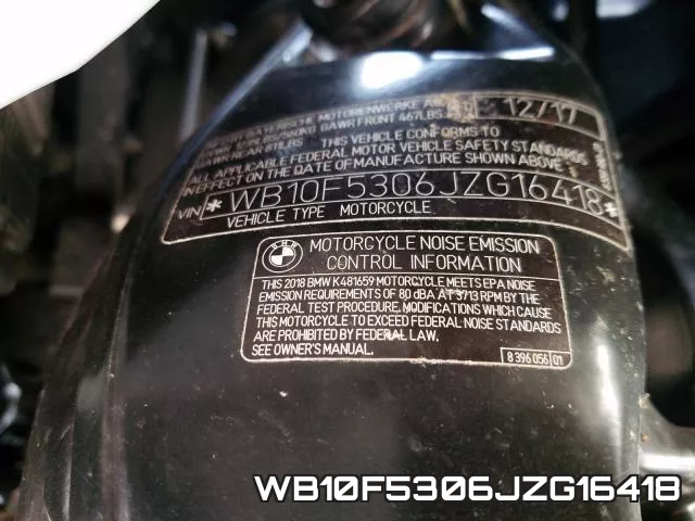 WB10F5306JZG16418 фото 2