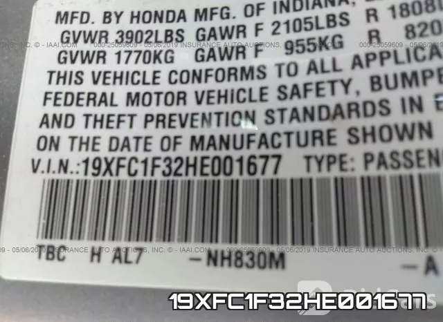 19XFC1F32HE001677 фото 10