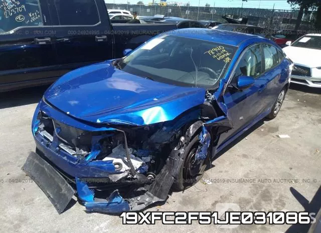 19XFC2F51JE031086 фото 3