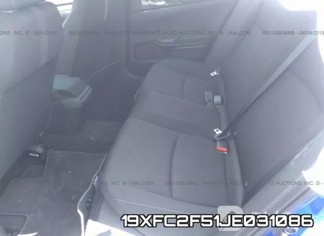 19XFC2F51JE031086 фото 9
