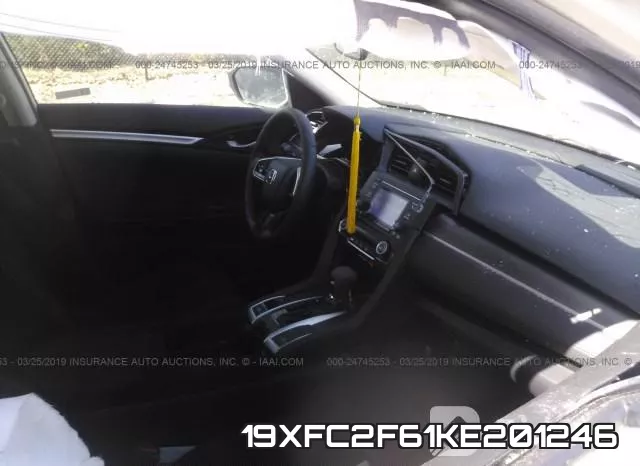 19XFC2F61KE201246 фото 6