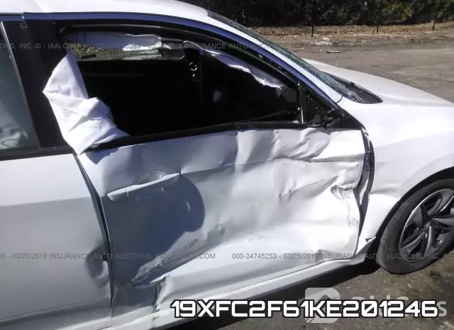 19XFC2F61KE201246 фото 7