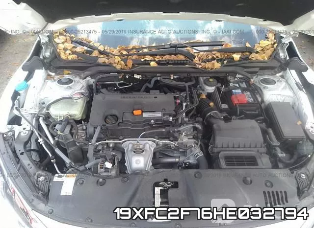 19XFC2F76HE032794 фото 2