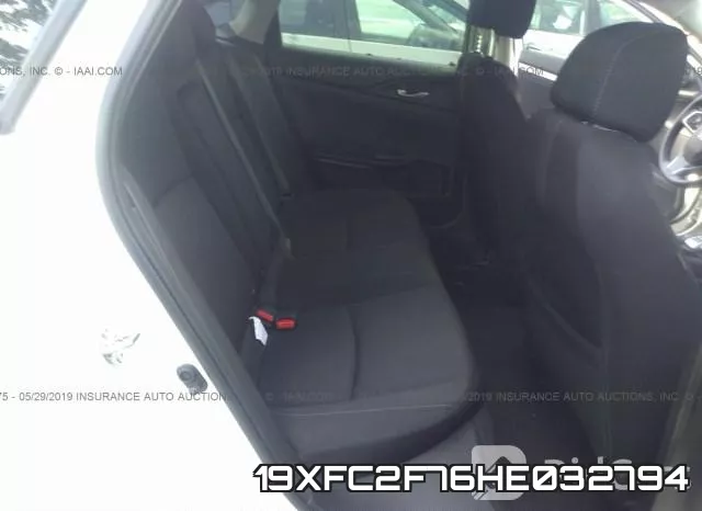 19XFC2F76HE032794 фото 9