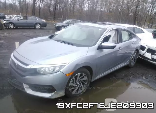 19XFC2F76JE209303 фото 3