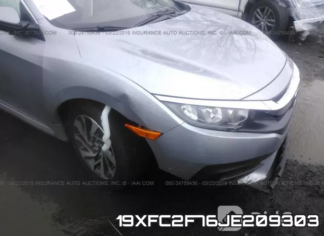19XFC2F76JE209303 фото 7
