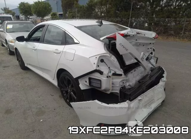 19XFC2F84KE203008 фото 4