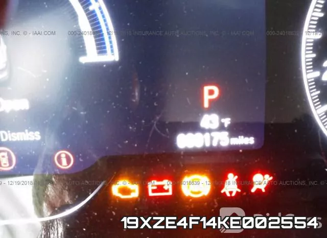 19XZE4F14KE002554 фото 8