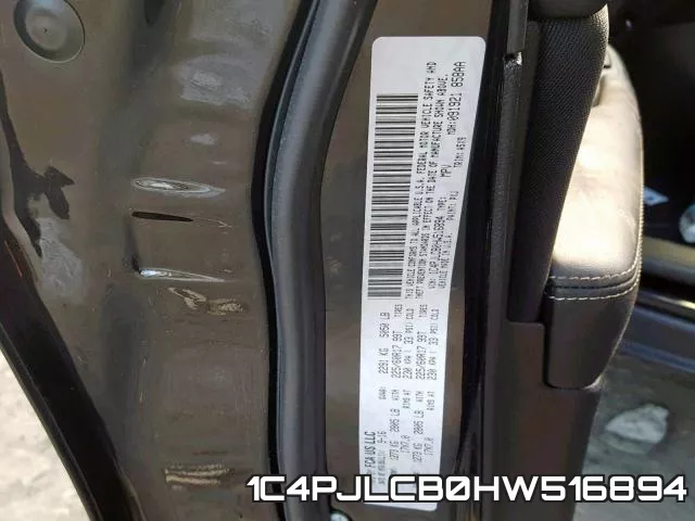 1C4PJLCB0HW516894 фото 2