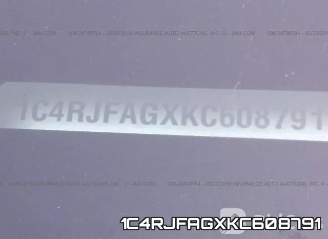 1C4RJFAGXKC608791 фото 10