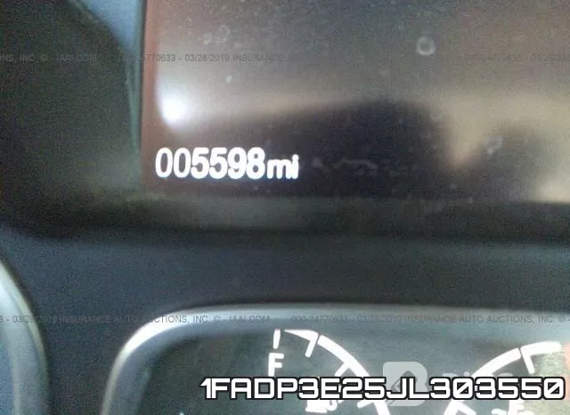 1FADP3E25JL303550 фото 8