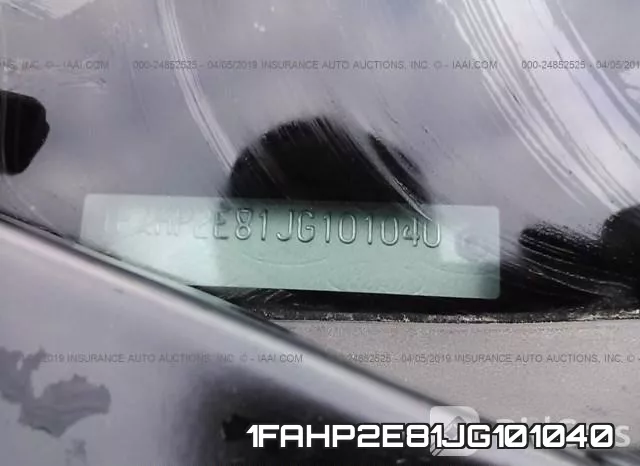 1FAHP2E81JG101040 фото 10