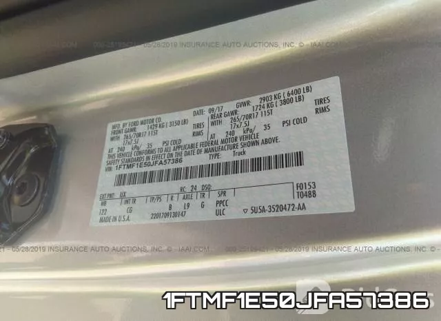 1FTMF1E50JFA57386 фото 10