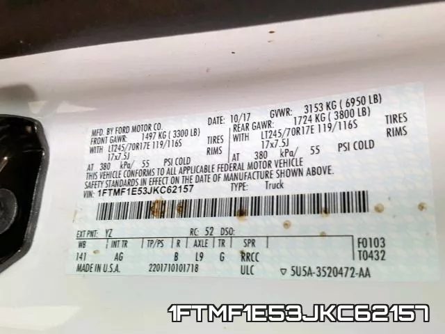 1FTMF1E53JKC62157 фото 2