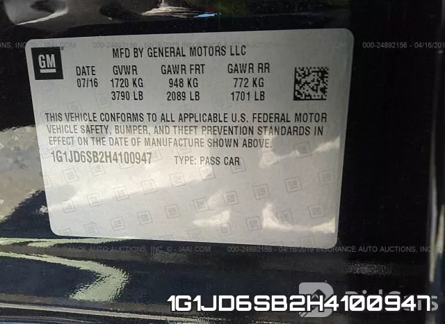 1G1JD6SB2H4100947 фото 10