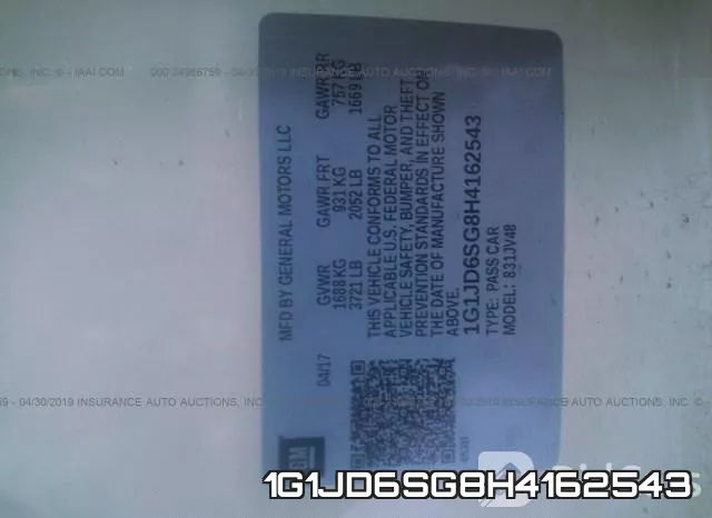 1G1JD6SG8H4162543 фото 10