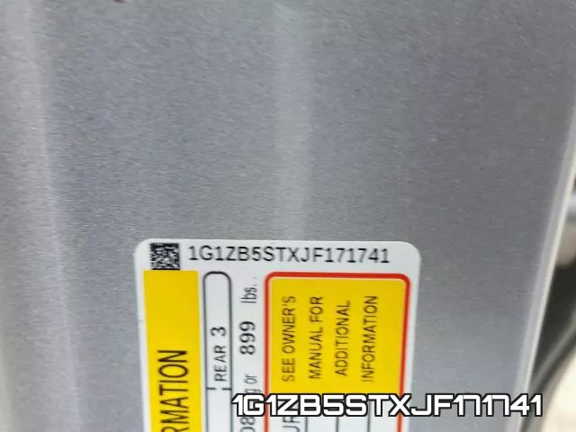 1G1ZB5STXJF171741 фото 2