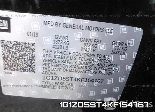 1G1ZD5ST4KF154767 фото 10