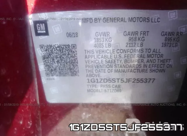 1G1ZD5ST5JF255377 фото 10